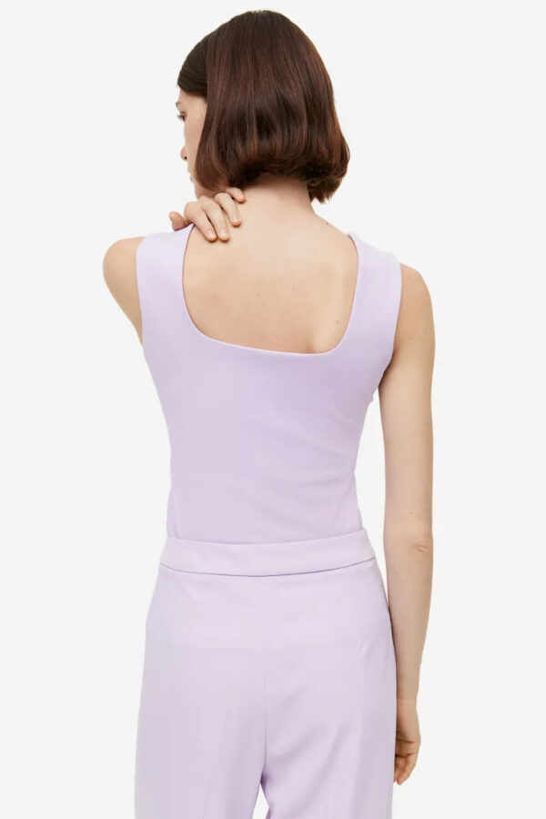 Sweetheart-neckline Top - Görsel 2