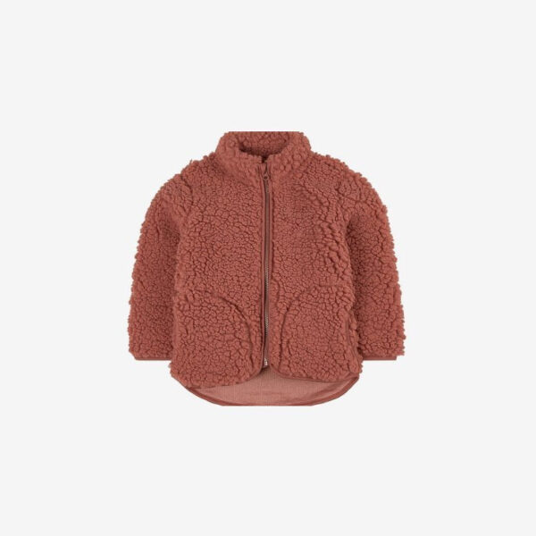 Dayton Teddy Fleece Jacket Burnt