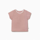 Ribbed Short Sleeve T-Shirt